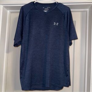 Under Armour Men's Navy Short Sleeve Tee
